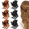 6 Pieces Hair Claw Clips, Morhom 1.3 Inch Jaw Clips for Thick or Medium Hair view 1