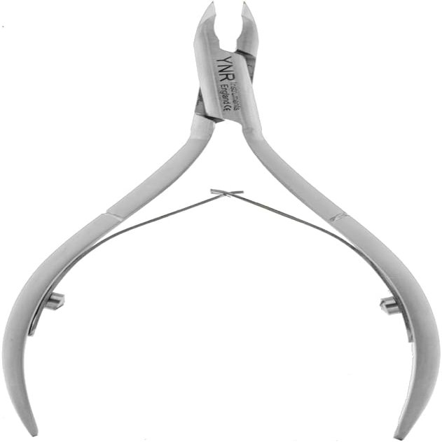 Professional Cuticle Nippers Stainless Steel Cuticle Cutters and Remover - Nipper Scissors, Nail Care Tool for Manicure and Pedicure