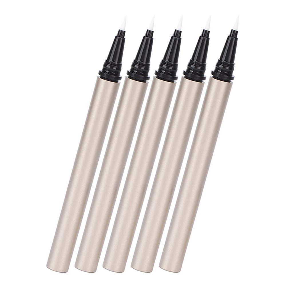5Pcs Empty Tubes Plastic Refillable DIY Mascara Cosmetic Vials Bottles with Brush