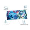 Turtle Fur I'm with The Band Reversible Wide Headband, Sports Running Hairband, Water Color Daydream view 2
