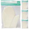 4 Pc Exfoliating Spa Bath Glove Shower Clean Hygiene Body Scrub Massage Mitt Spa view 1