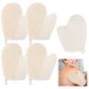 4 Pc Exfoliating Spa Bath Glove Shower Clean Hygiene Body Scrub Massage Mitt Spa view 3