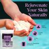 Aromasong Pure Dead Sea Salt for Soaking with 100% Natural Lavender, 2.43 LB - Spa Bath Salt Fine Grain - Body Wash Scrub - Soak for Women & Men- Bulk Resealable Pack view 4