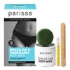 Parissa Microwavable Natural Bikini Hot Wax Kit | No-Strip Hard Wax for Coarse Hair on Bikini & Underarms | Ideal for Brazilian-Style Waxing | 150 g (5 oz) view 1