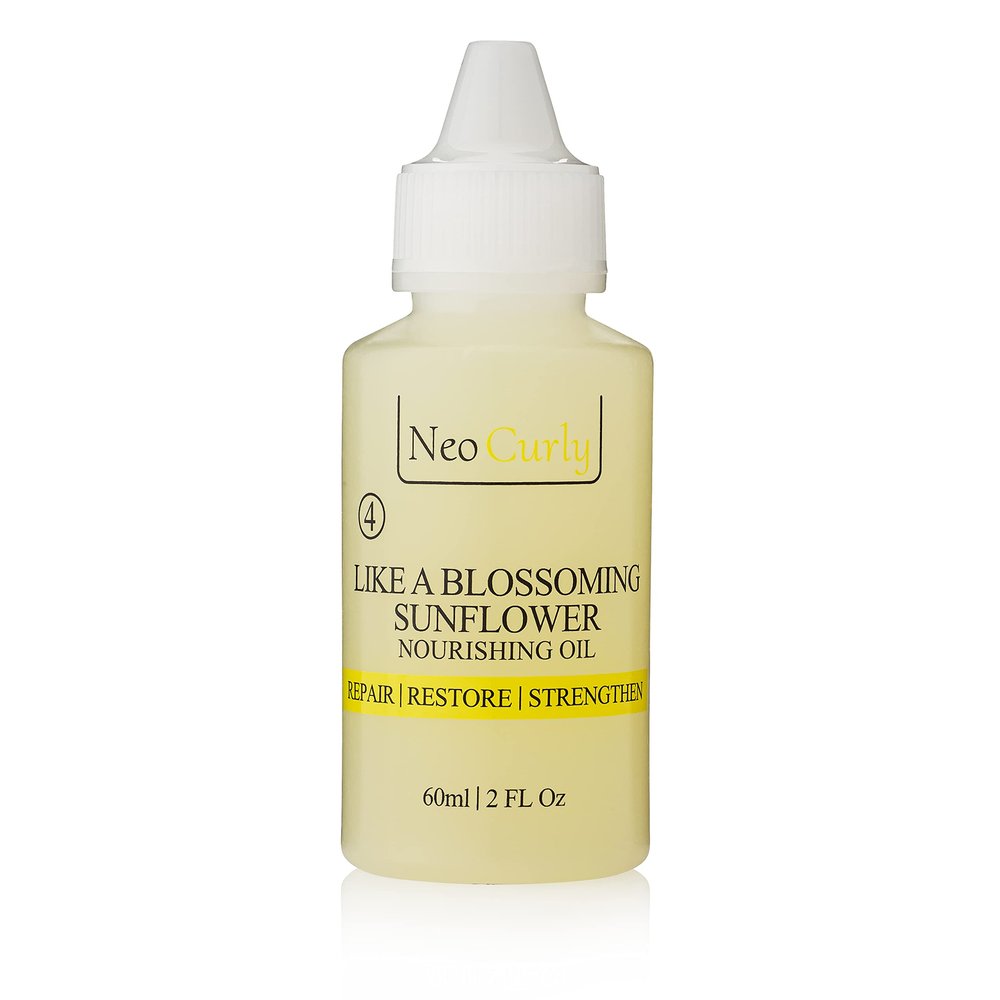 NeoCurly Nourishing Leave In Hair Oil for Dry Damaged Hair & Growth  Vegan Hair Care Itchy Scalp Relief Dandruff Control Natural Hair Oil Serum Treatment with Sunflower, Jojoba, Argan & Avocado Oils