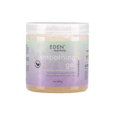 EDEN BodyWorks Lavender Aloe Smoothing Hair Gel (8 oz) - Enhances Curly or Natural Hair Look Smooth Frizz & Tame Flyaways