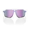 100% Norvik Winter Sport Performance Sunglasses (Polished Translucent Lavender - HiPER Lavender Mirror Lens) view 3