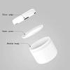 100ml Plastic Jar with Dome Lid PP Liner White Silver Edge Portable Empty Refillable Face Cream Lip Balm Lotion Storage Container and DIY Sample (Pack of 20) view 4