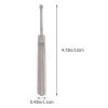 Healifty 5pcs Stainless Steel Dead Skin Forks for Nail Art Fingernail Dead Skin Nail Polish Clean up Tool view 2
