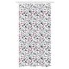 Ambesonne Cosmetics Stall Shower Curtain, Girly Fashion Makeup Female Beauty Eyeliner Blush Mascara Lipstick Powder, Decorative Fabric Set with Hooks for Bathroom, 36" W x 72" L, Purple Pale Pink view 1