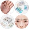 2Pcs Eyebrow positioning line makeup tools eyebrow measuring tool white accessories makeup supplies eyebrow stencil Convenient Eyebrow Ruler Eyebrow Drawing Tool Wire Ruler thread view 2