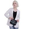 VAMSII Funny Pilot Flight Attendant Gifts Don't Make Me Use My Flight Attendant Voice Makeup Bag Gifts for Stewardess Flight Crew (Flight Attendant) view 4