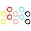 10 Pcs Silicone Scissors Finger Rings Grooming Shear Thumb Inserts Finger Protector Ring Barber Hair Scissors s for Barber Hair Cutting Pet Shears view 1