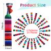 24 Pcs Fiesta Hair Ribbons and Headbands No Crease Elastic Hair Ties for Women's Ponytails Christmas Thanksgiving Gifts Girls' Cinco De Mayo Accessories view 2
