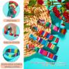 24 Pcs Fiesta Hair Ribbons and Headbands No Crease Elastic Hair Ties for Women's Ponytails Christmas Thanksgiving Gifts Girls' Cinco De Mayo Accessories view 3