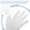 Beaupretty 12 Pairs White Cotton Gloves for Women Men Dry Hands Moisturizing Serving Archival Cleaning Jewelry Silver Inspection view 3