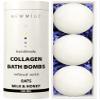 Creamy Collagen Bubble Bath Bombs with Oatmeal Milk Honey Essential Oils Luxurious Bath Gift Dry Skin Nourishment Indulge in A Blissful Bathing Spa view 1