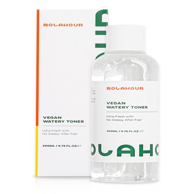 NOLAHOUR Vegan Watery Toner | Facial Toner for Men and Women | Hydrating Toner for Face w/Natural Ingredients | Toner for Oily Skin & Sensitive Skin | Korean Toner for Face (Pack of 1, 6.76 Fl Oz)