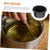 FOMIYES 1pc Wax Melting Aluminum Bowl for Hair Removal Non-Stick Melting Pot Heat Resistance for Waxing Salons and Spas May Vary view 2