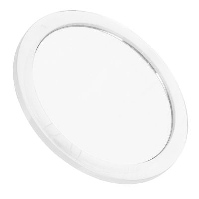 FOMIYES Round 7X Magnifying Wall Mount Mirror for Home Bathroom Shaving, Fogless Suction Cup