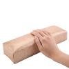 Nail Arm Rest Hand Cushion, Stripe Leather Nail Pillow Hand Rest Cushion Soft Sponge Manicure Hand Rest Pillow for Nail Clients Salon Armrest Cushion Manicure Nail Art Accessories Tool (Gold) view 1