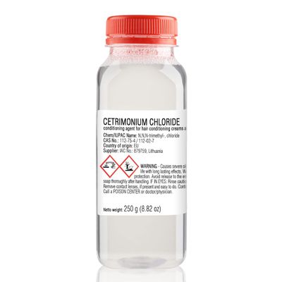 Cetrimonium Chloride - 250 g | 8.82 oz - Liquid - for DIY Cosmetics Craft Projects - Conditioning Agent for Hair Conditioning Creams and Emulsions