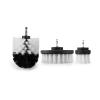IANROL 3pcs Power Scrubber Brush Set Bathroom Drill Scrubber Brush Fit for Cleaning Cordless Drill Attachment Kit Power Scrub Brush White view 4