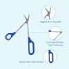 Toenail Clippers, Handled Toenail Scissors Clippers, Ingrown Toenail Tools, Stainless Steel Toenail Clippers for Seniors Thick Toenails view 4
