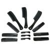 G.B.S Handmade and Durable Comb Set, 3 Detangling Combs, 3 Course Fine Pocket Combs, 3 All Fine Pocket Combs, 3 Small Beard and Mustache Pocket Comb view 1