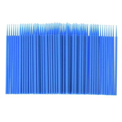 400 PCS Disposable Micro Brush Swab Applicators Eyelash Extension Mascara Wands (Dark Blue)