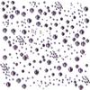 Bymitel 5000 Pieces 6 Mixed Sizes Glue Fix on Glass Rhinestones Round Crystal Gems Flatback for DIY Jewelry Making with one Picking Pen(6-Sizes 5000PCS, Tazanite) view 3