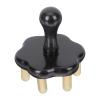 FOMIYES 1pc Comfortable Scalp Comb for Home Use Natural Horn Massage Tool for Scalp and Circulation Random view 1