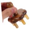 FOMIYES 1pc Comfortable Scalp Comb for Home Use Natural Horn Massage Tool for Scalp and Circulation Random view 3