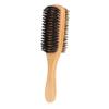 Healifty 1pc Double-sided Beard Brush Boar Bristles Men Styling Tool for Grooming and Detangling Versatile Hair Brush for Coarse Beards and Facial Hair Care view 1