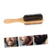 Healifty 1pc Double-sided Beard Brush Boar Bristles Men Styling Tool for Grooming and Detangling Versatile Hair Brush for Coarse Beards and Facial Hair Care view 3