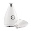 Facial Steamer for Face - Nano Ionic Face Steamer for Facial Deep Cleaning - Warm Mist Home SPA Portable Humidifier - Moisturizing, Unclogs Pores and Sinus, White view 3