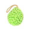 3PCS Green Soft Bath Foam Sponge Exfoliating Body Shower Sponge Double-Sided Fiber Sponges for Women and Men Body Cleaning Supplies view 1