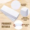 Leelosp 1000 Pcs Wax Strips Non Woven Skin Body Facial Hair Removal Bikini Waxing Strips Paper for Women Men Arms Legs Underarm Hair Eyebrow Armpit view 3
