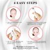 Ideal Swan Eye Massager Wand - Chargeable Facial Massager for Dark Circles, Eye Bags, Puffiness Under Eyes (White) view 3