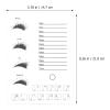 1pc Eyelash Display Board Eyelashses Organizer Acrylic Lash Display Board Lash Holder Eyelash Extension Tray Eyelash Grafting Tool Lash Storage Board Eyelash Extension Tool view 2
