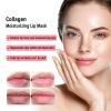 30 PCS Moisturizing Hydrating lip masks - Pink collagen lip mask Bulk,collagen lip mask Gel Patches for Dry Lips, Dead Skin Removal, Fine Line Lightening, Travel-Friendly & Convenient Lip Care view 2