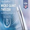 Bianco Instruments Slant and Micro Slant Tweezer Bundle - Made in USA Stainless Steel - Expertly Honed for a Professional Grip on Even the Most Stubborn Hairs - 2mm and 3.5mm Tips view 2