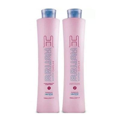 Brazilian Keratin Treatment H-Brush Btox Honma Tokyo 2L | Progressive Brush | Smoothing & Straightening System | 100% Straight Hair | Volume Reducer