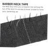 5 Rolls Neck Wrap Neck Wrap Neck Paper Neck Strip Paper Neck Protection Paper Neck Covering Paper Barber Neck Tape Barber Neck Strips Salon Neck Tape Hairdressing Neck Tape view 3