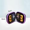 3Pcs Essential Oil Carrying Case Portable Mini Travel Essential Oil Storage Bag Organizer Hard Shell Bag Holds 6Pcs Roller Bottles (Can hold 1ML 2ML 3ML 5ML Roller Bottle Color Random) view 2