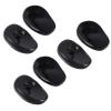6Pcs Professional Ear Protectors Plastic Hair Dye Earmuffs Waterproof Ear Covers for Hair Dyeing Washing Hairdressing, view 1