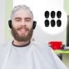 6Pcs Professional Ear Protectors Plastic Hair Dye Earmuffs Waterproof Ear Covers for Hair Dyeing Washing Hairdressing, view 2
