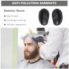 6Pcs Professional Ear Protectors Plastic Hair Dye Earmuffs Waterproof Ear Covers for Hair Dyeing Washing Hairdressing, view 4