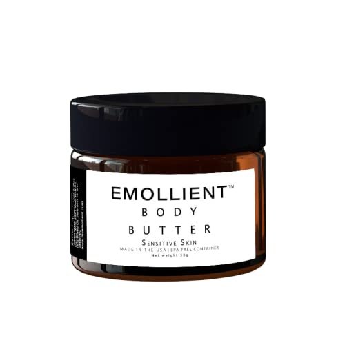 Emollient for Dry Skin & Eczema Handmade Butter Made with Essential Oils, Packed with Vitamins and Antioxidants (Sensitive Skin, 50 grams)