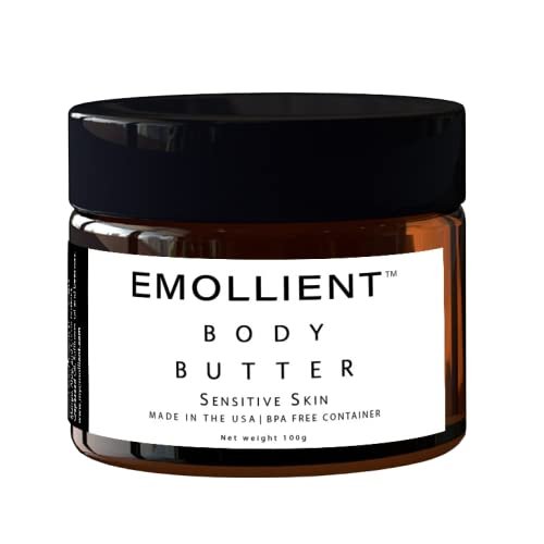 Emollient for Dry Skin & Eczema Handmade Butter Made with Essential Oils, Packed with Vitamins and Antioxidants (Sensitive Skin, 100 grams)